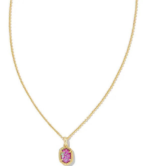 KS Daphne Framed Short Pendant Necklace