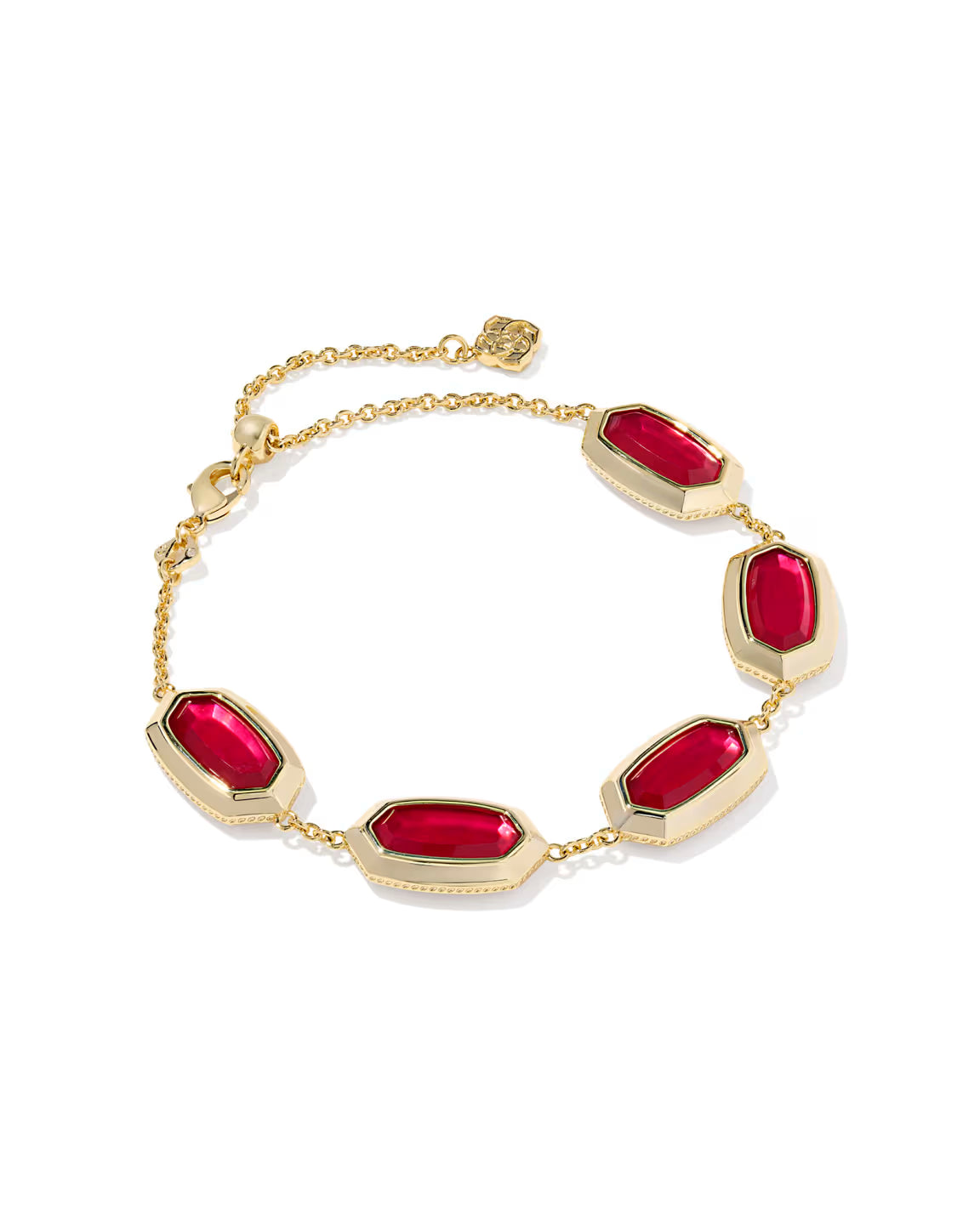KS Elaina Bezel Delicate Chain Bracelet