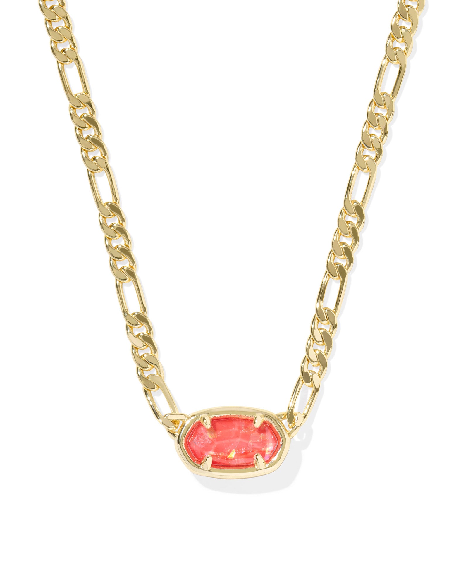 KS Elisa Figaro Chain Short Pendant Necklace