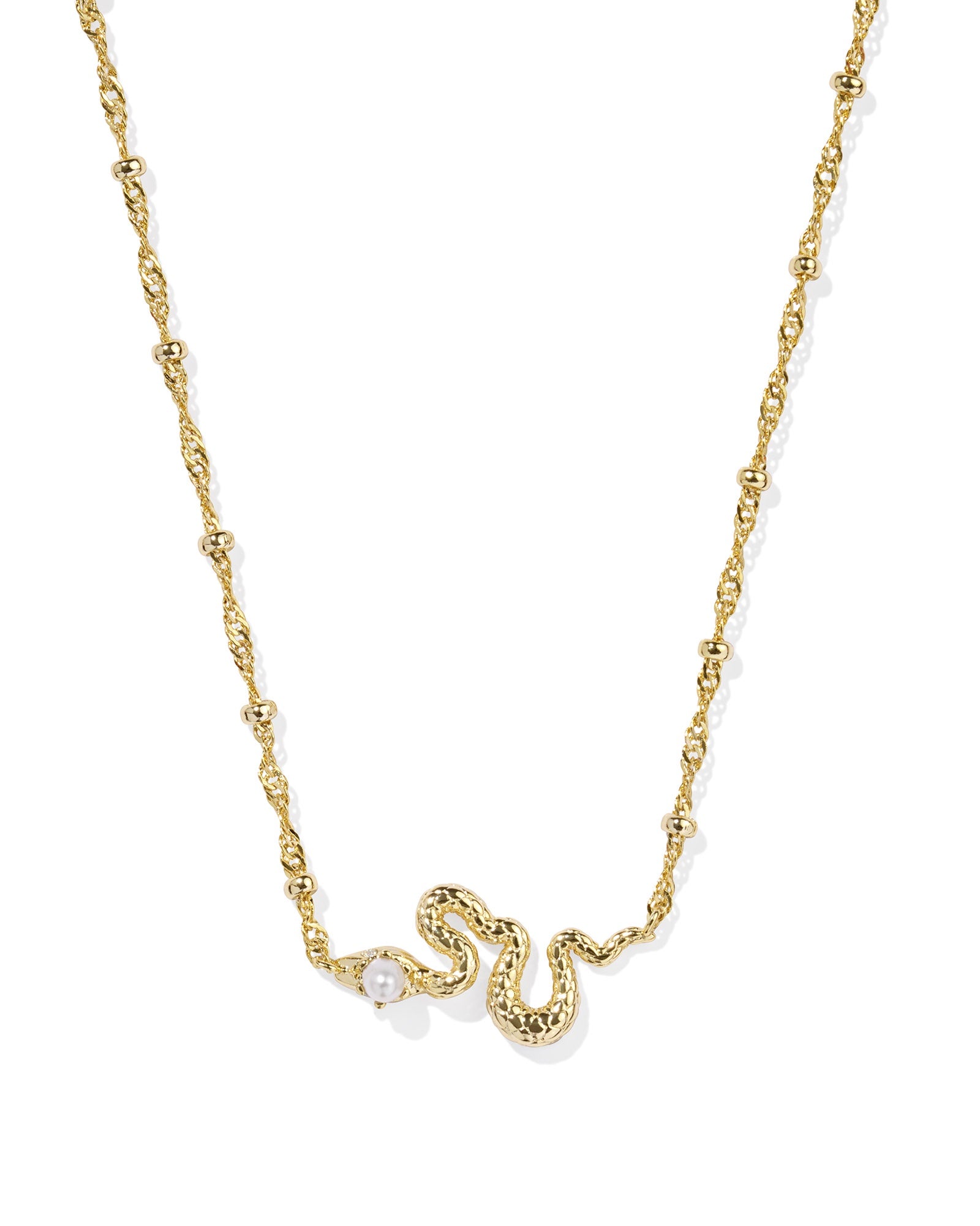 KS Lyle Snake Short Pendant Necklace