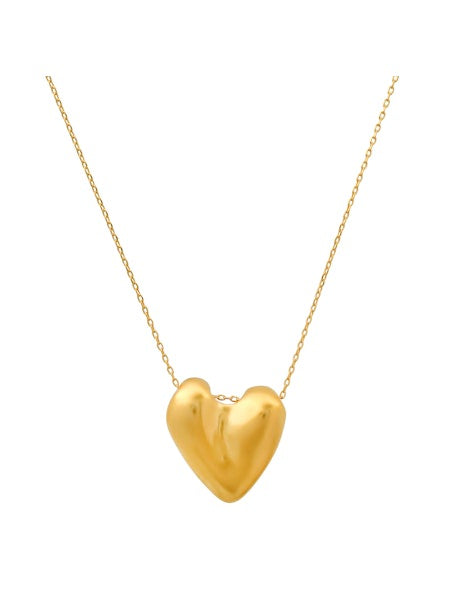 Tai Puffy Heart Necklace