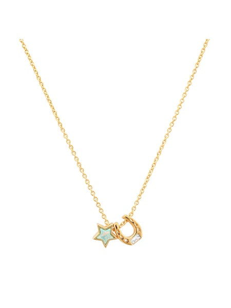 Tai TN-4849 Star Horseshoe Necklace