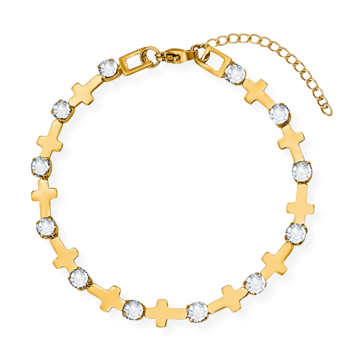 EV Axton Cross Chain Bracelet