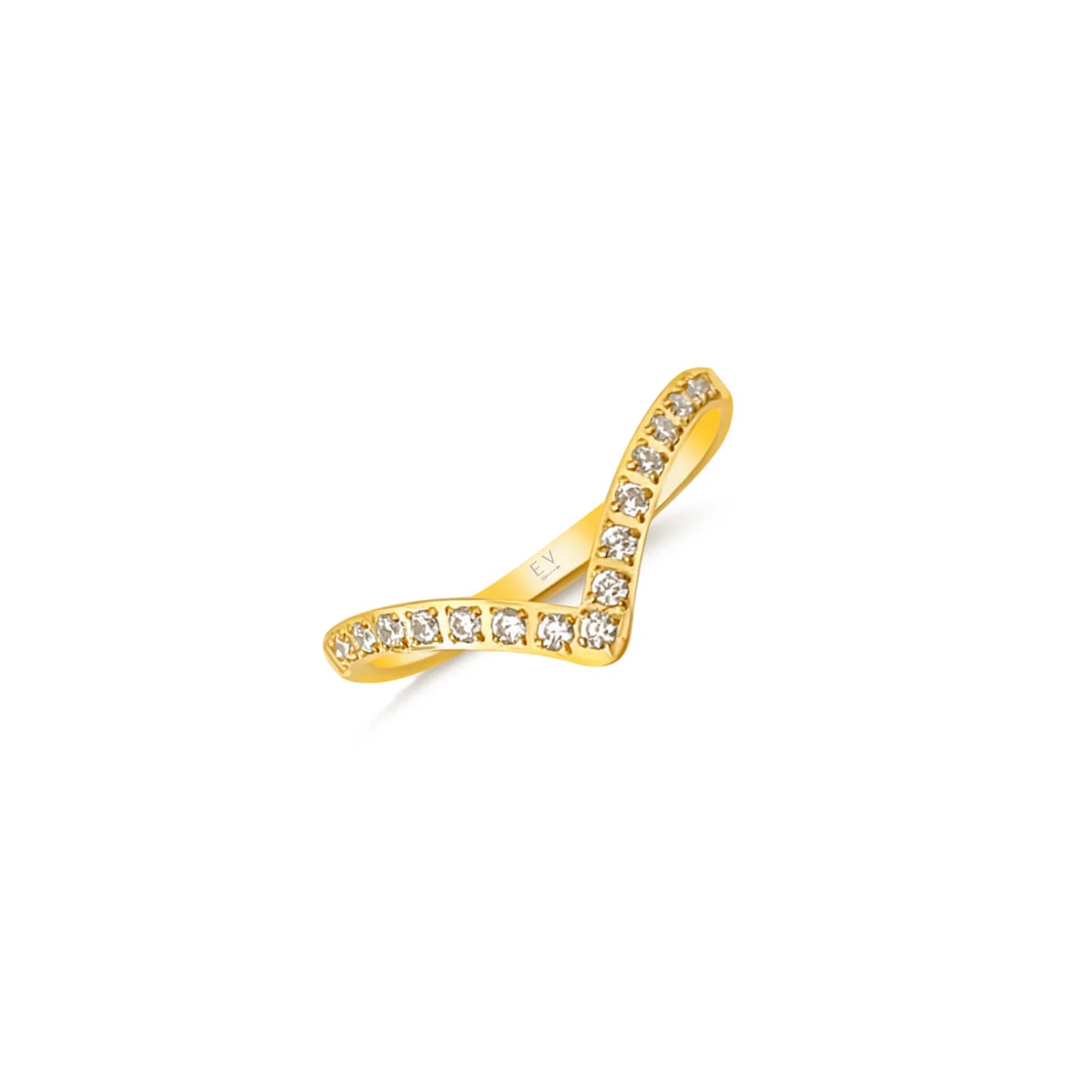 EV Hadley Dainty Wishbone Ring