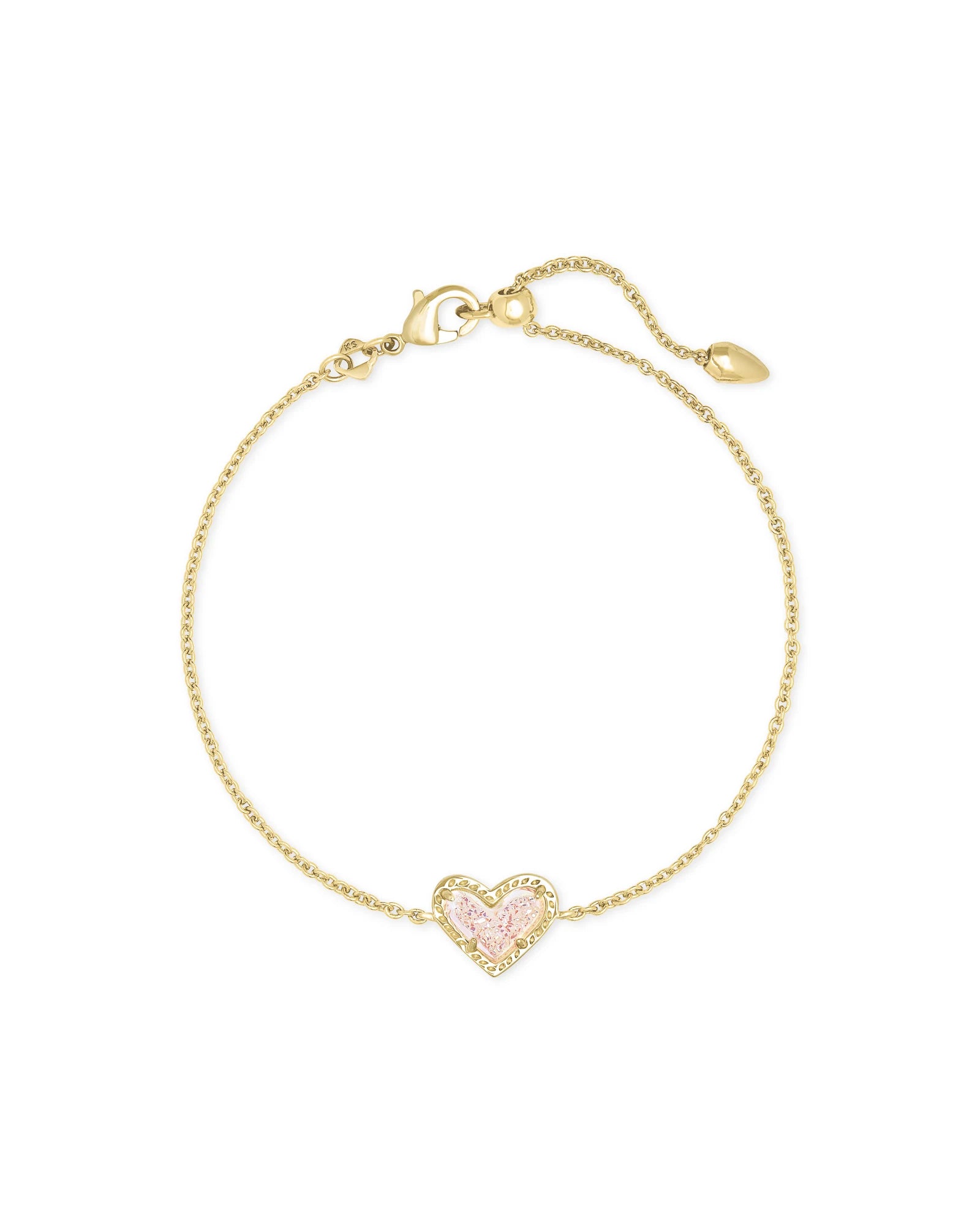 KS Ari Heart Delicate Chain Bracelet