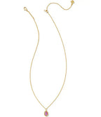 KS Daphne Framed Short Pendant Necklace