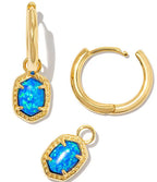 KS Daphne Framed Huggie Earrings