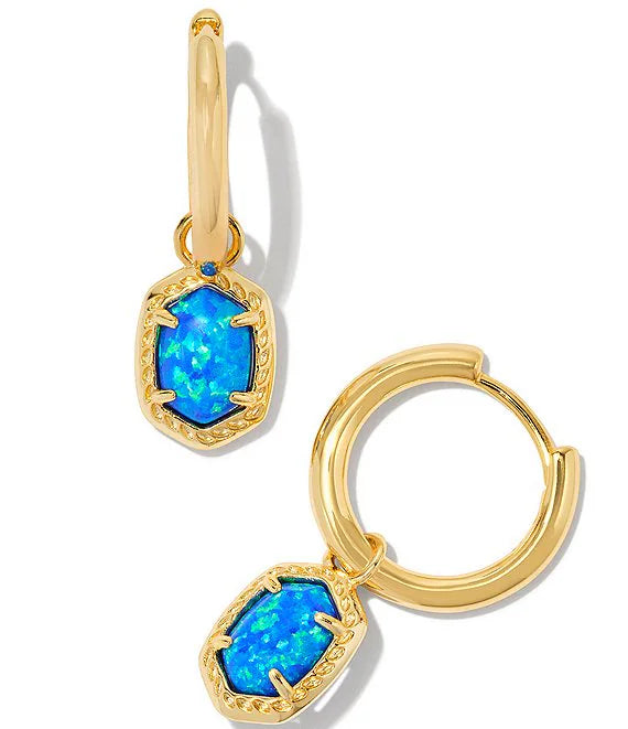 KS Daphne Framed Huggie Earrings