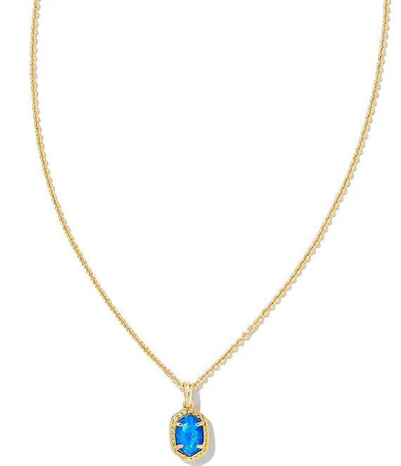 KS Daphne Framed Short Pendant Necklace