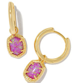 KS Daphne Framed Huggie Earrings