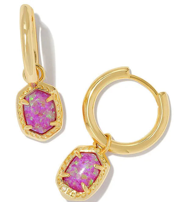 KS Daphne Framed Huggie Earrings