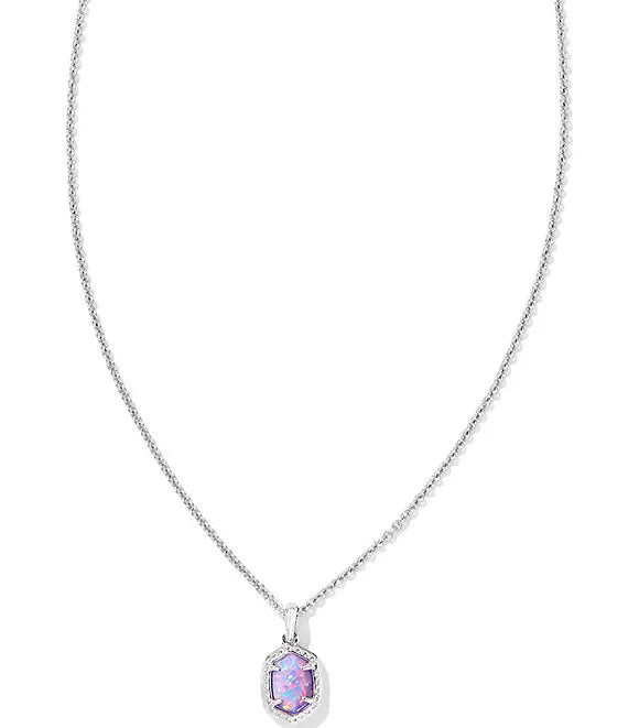 KS Daphne Framed Short Pendant Necklace