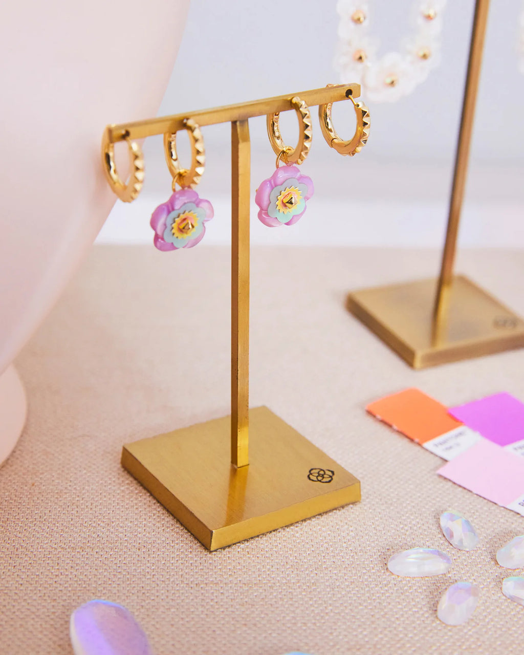 KS Deliah Huggie Earrings