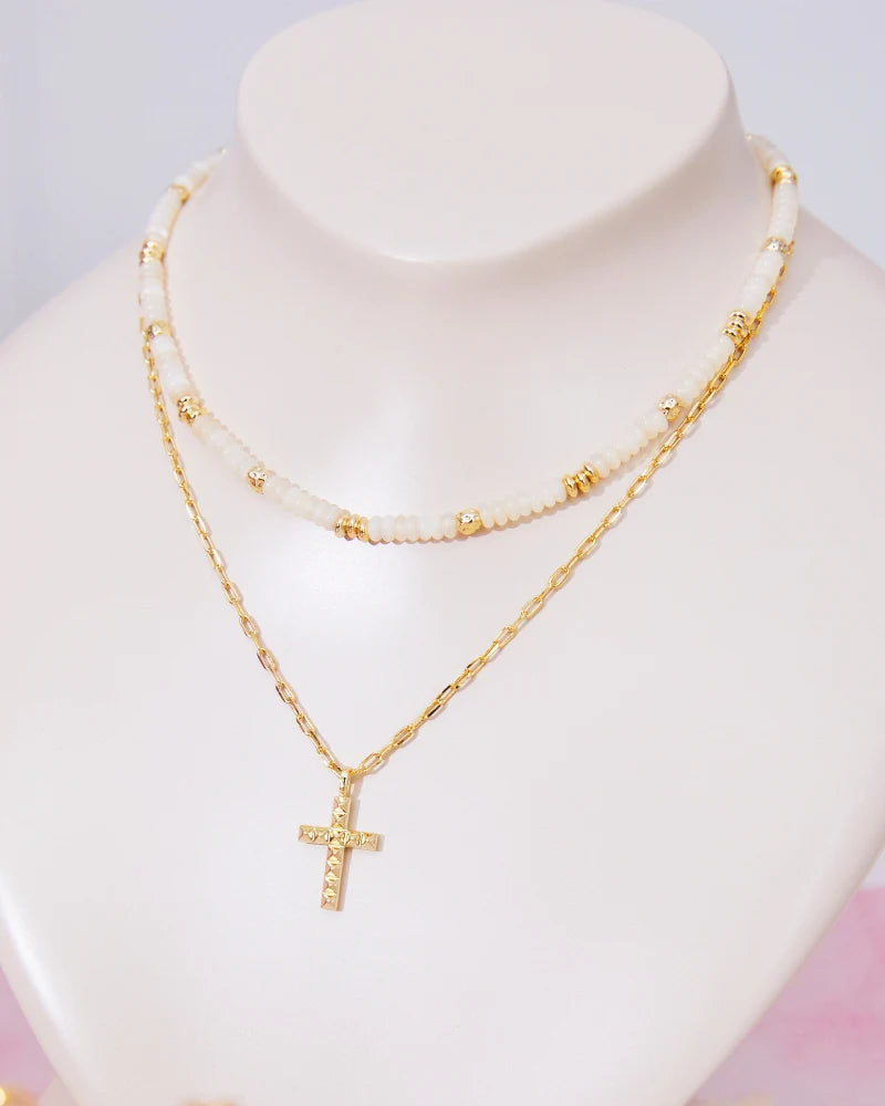 KS Jada Cross Necklace