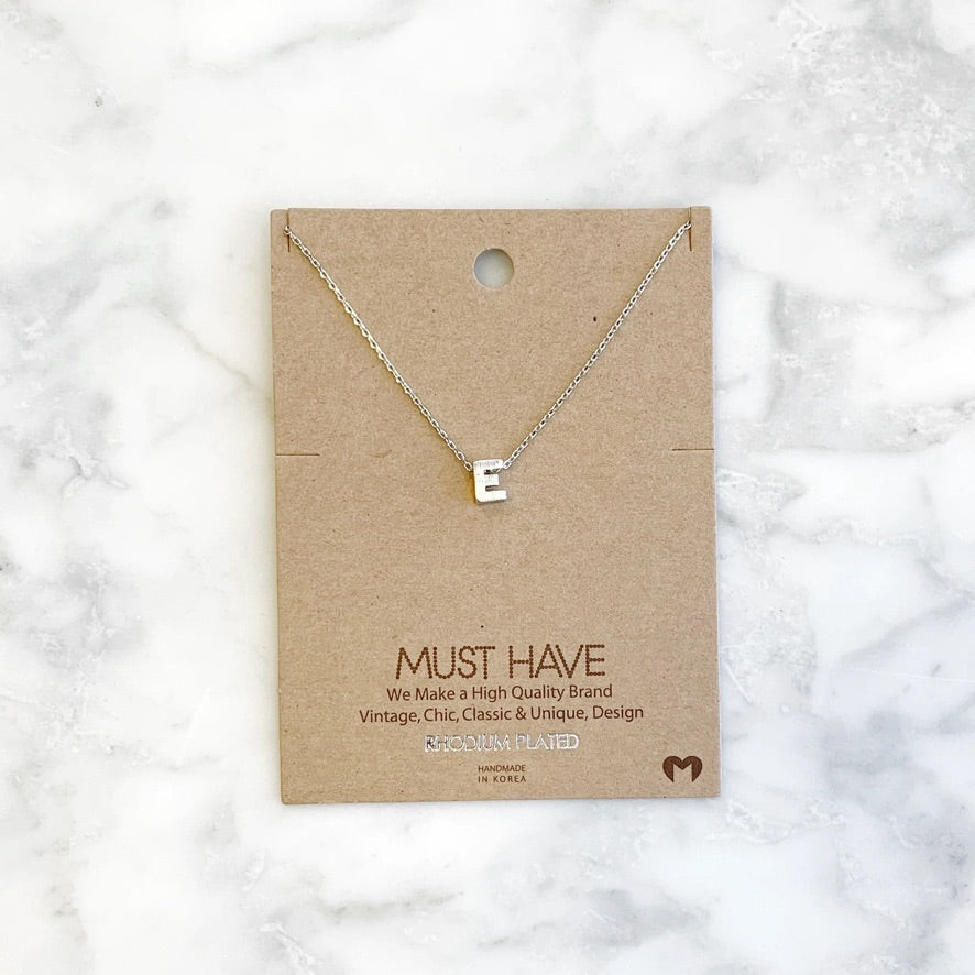 MH Initial Necklace