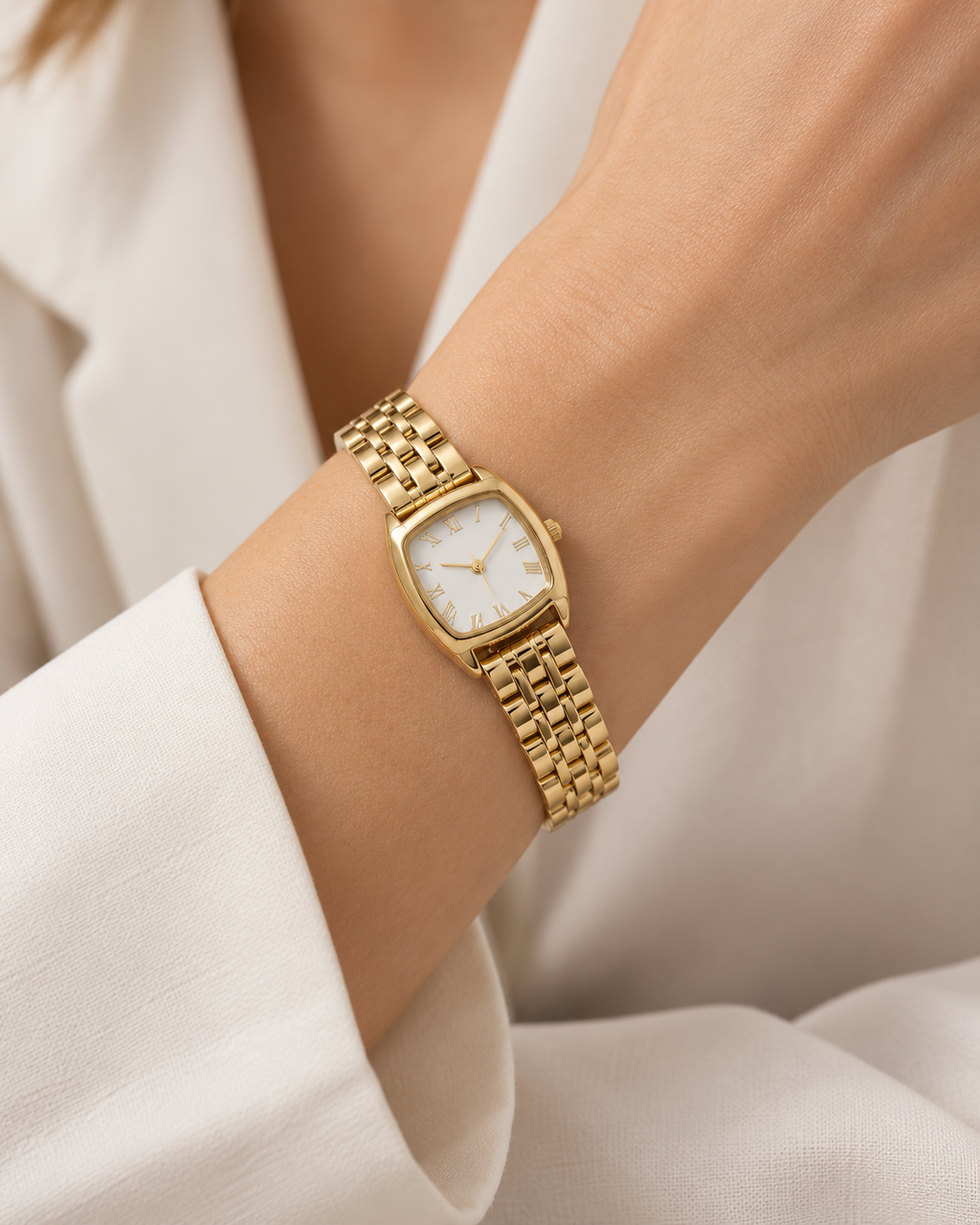 Elle Square Faced Bracelet Watch