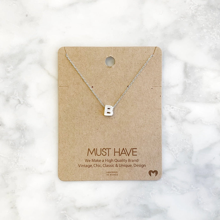 MH Initial Necklace