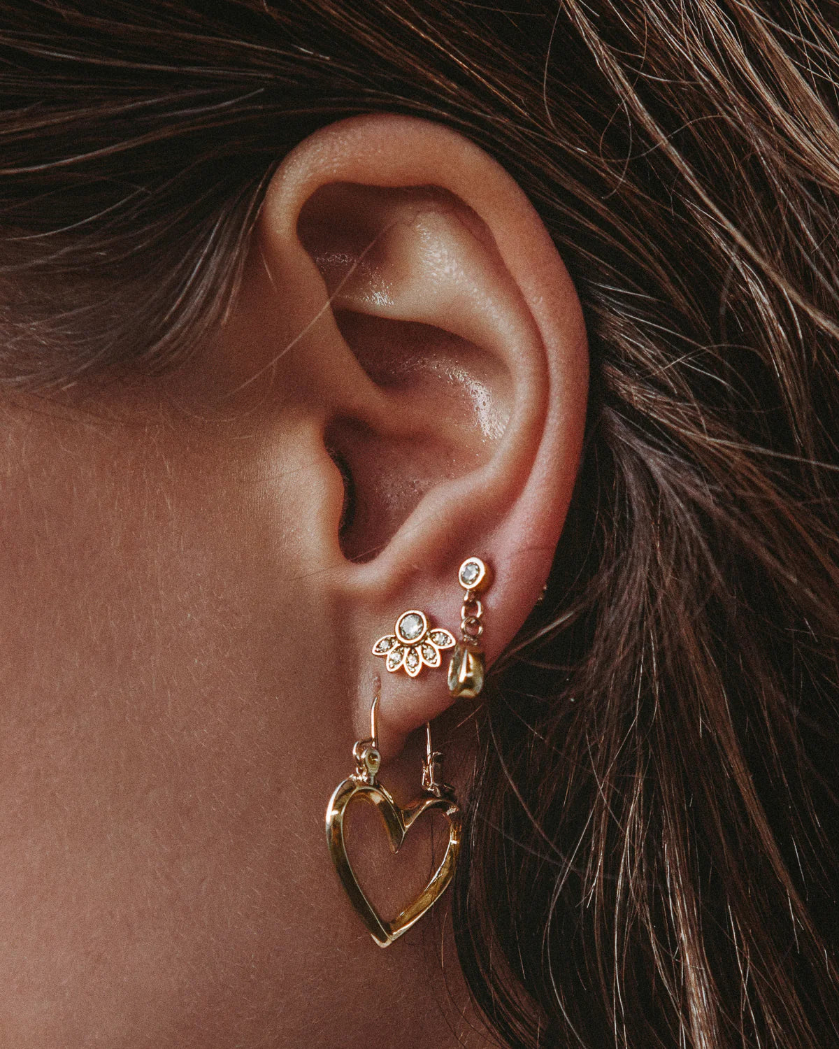 LAJ Mini Heartbreaker Hoops