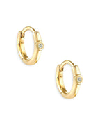 KS 14K Audrey Huggie Earrings