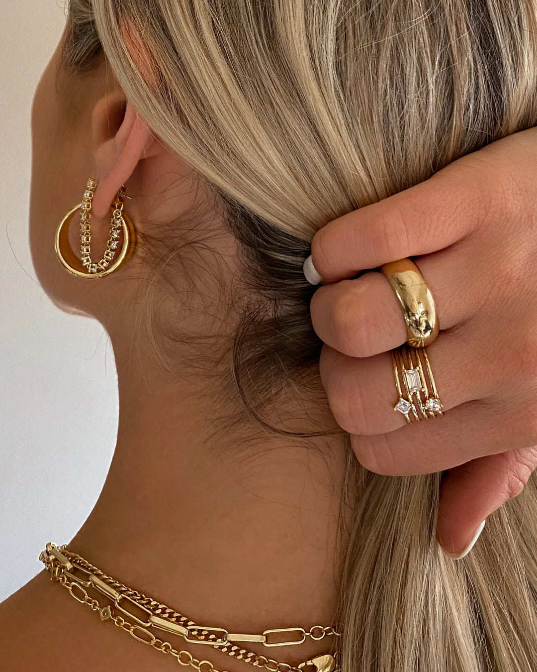 LAJ Ballier Chain Studs