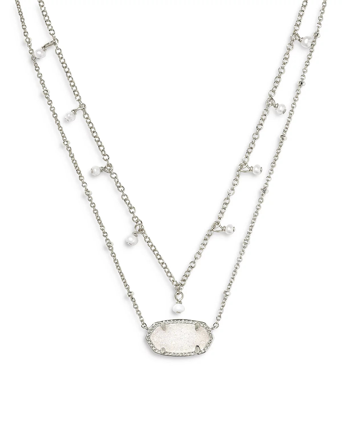 KS Elisa Pearl Multi Strand Necklace