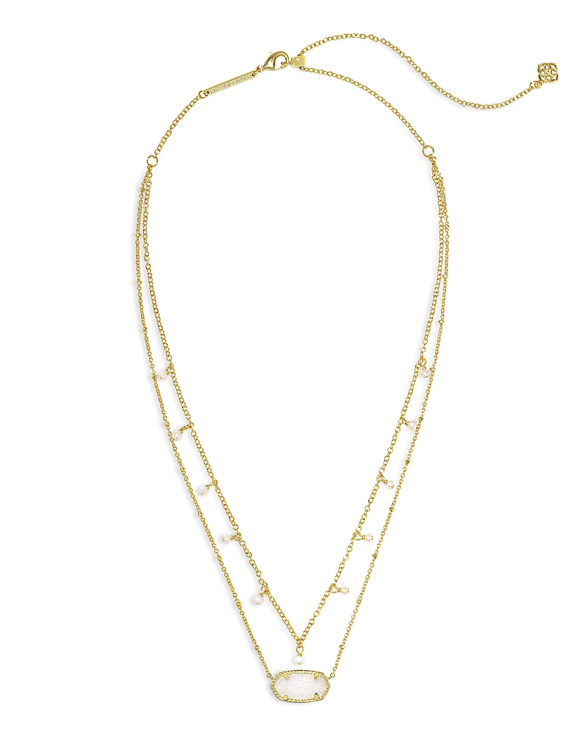 KS Elisa Pearl Multi Strand Necklace