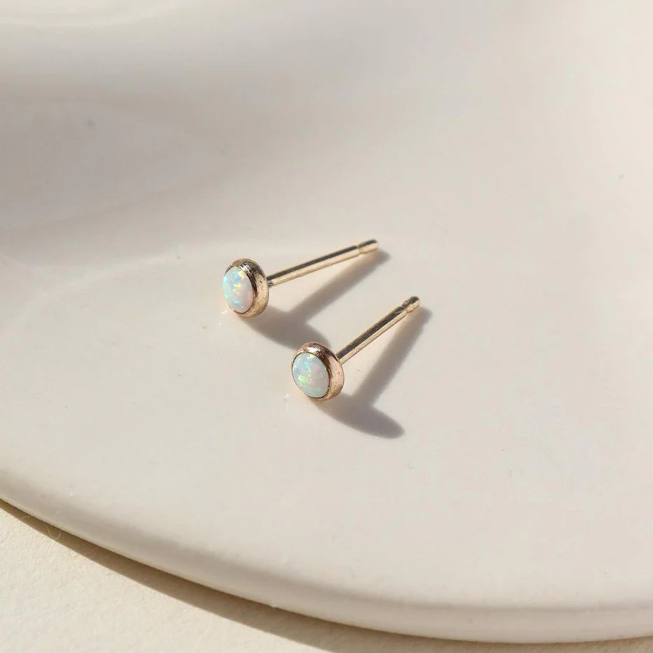 TKN Petite Opal Stud Earrings