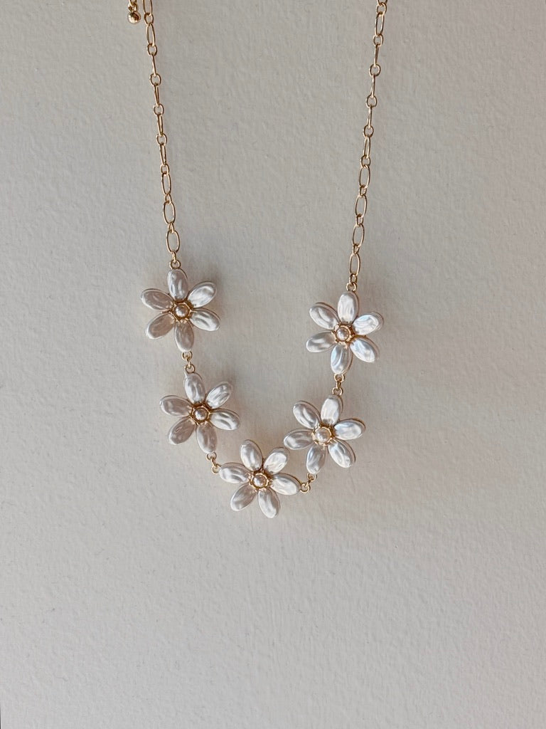 Flower Statement Necklace