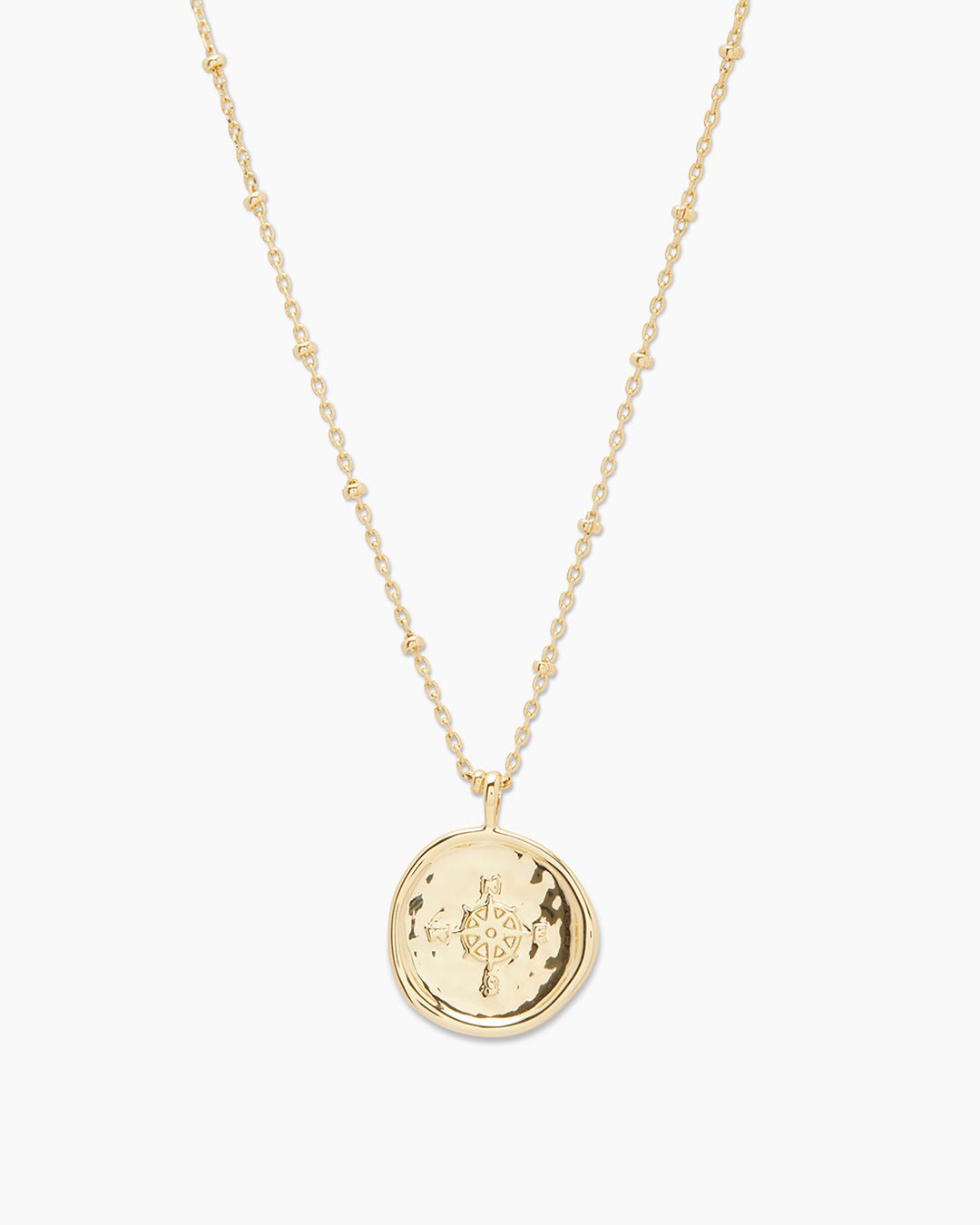 GOR Compass Coin Necklace