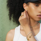 EV Lyndsay Huggie Hoop Earrings