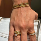EV Pierce Twist Chain Bracelet