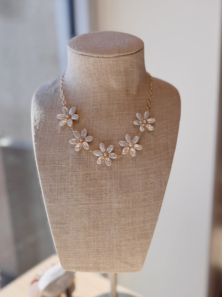 Flower Statement Necklace