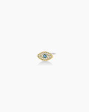 Load image into Gallery viewer, GOR Evil Eye Charm Stud
