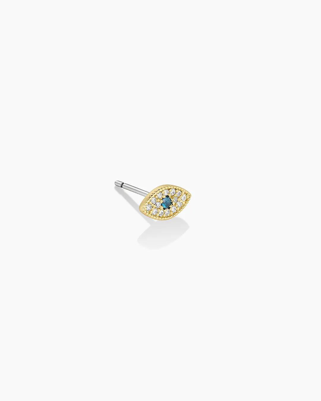 GOR Evil Eye Charm Stud