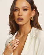 LAJ Bardot Stud Charm Necklace