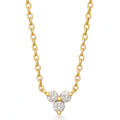 EV Donna Triple Stone Necklace