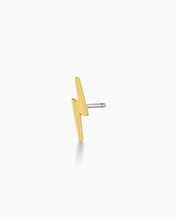 Load image into Gallery viewer, GOR Lightning Charm Stud
