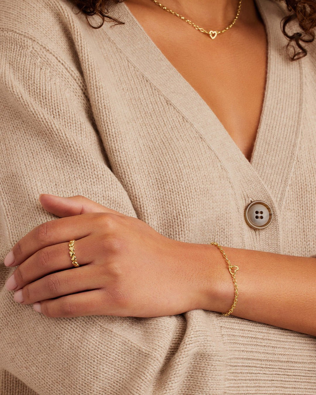 GOR Parker Heart Mini Bracelet