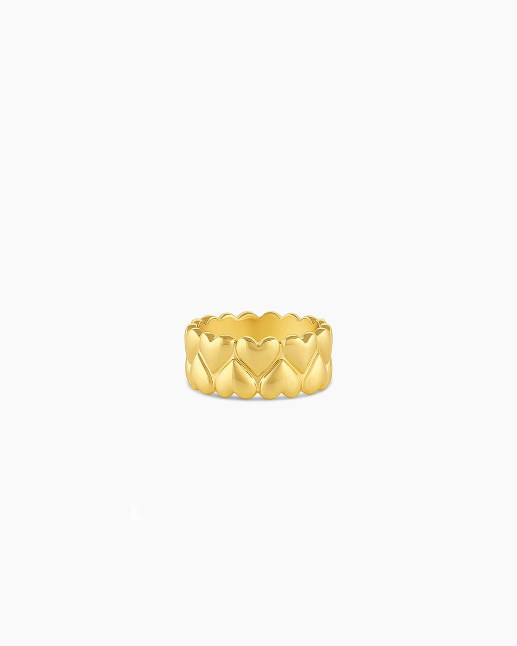 GOR Lou Heart Statement Ring