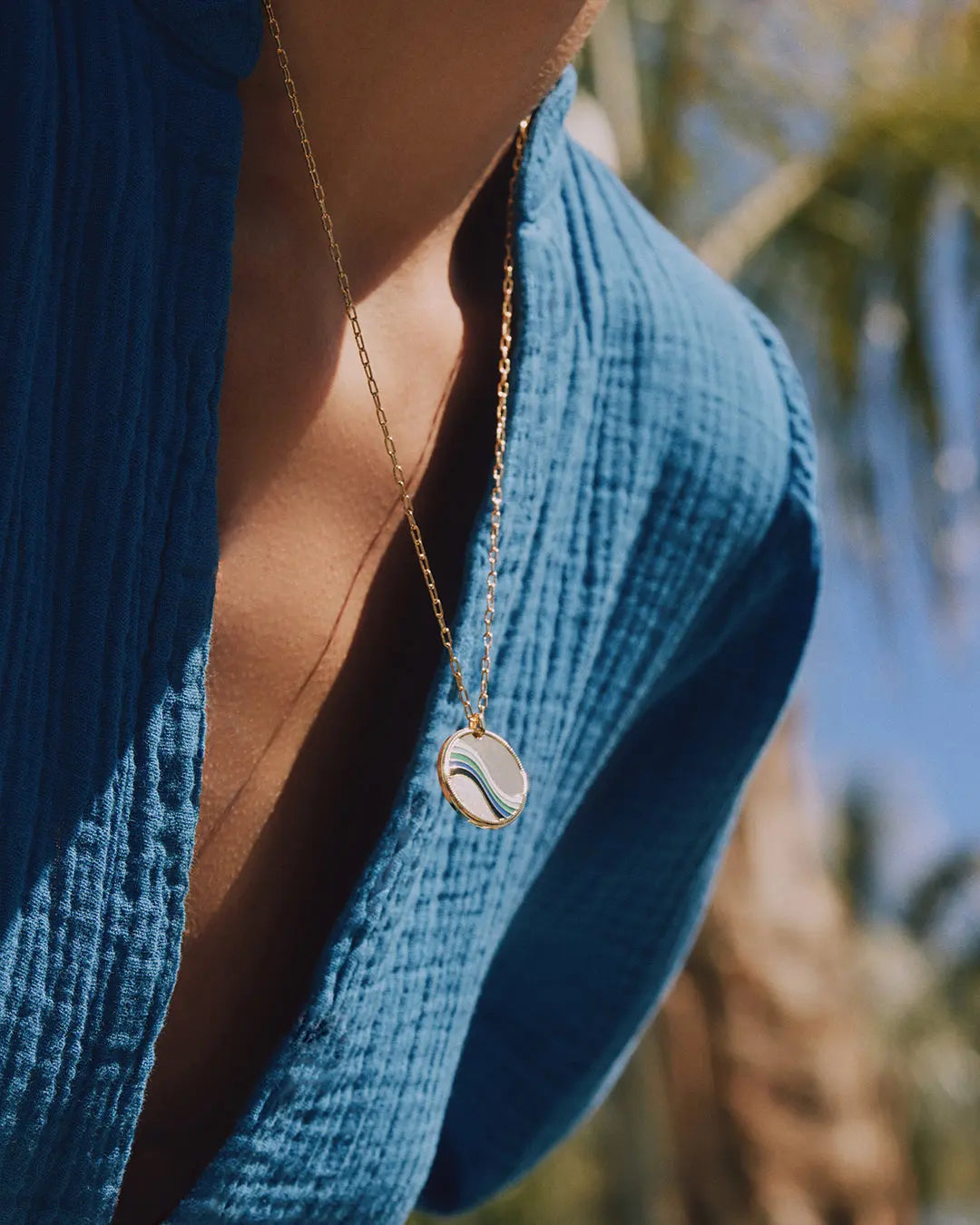 GOR Swell Pendant Necklace