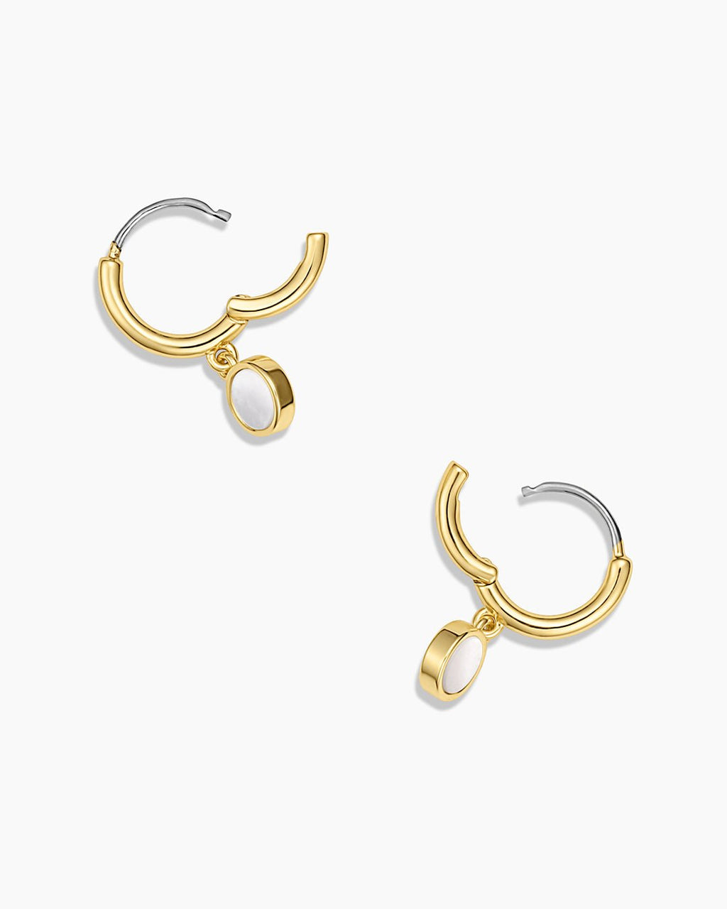 GOR Rose Marble Coin Huggies