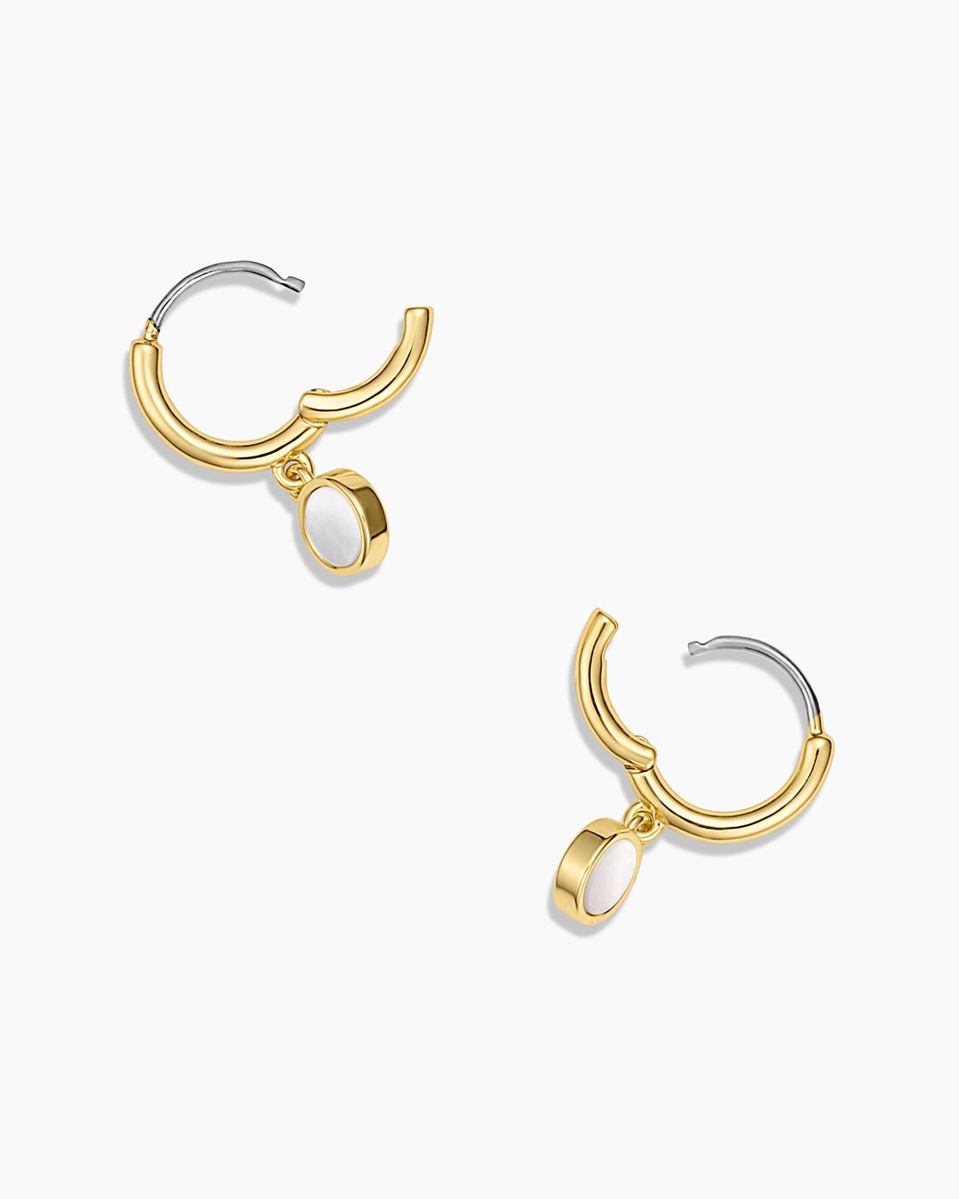 GOR Rose Marble Coin Huggies