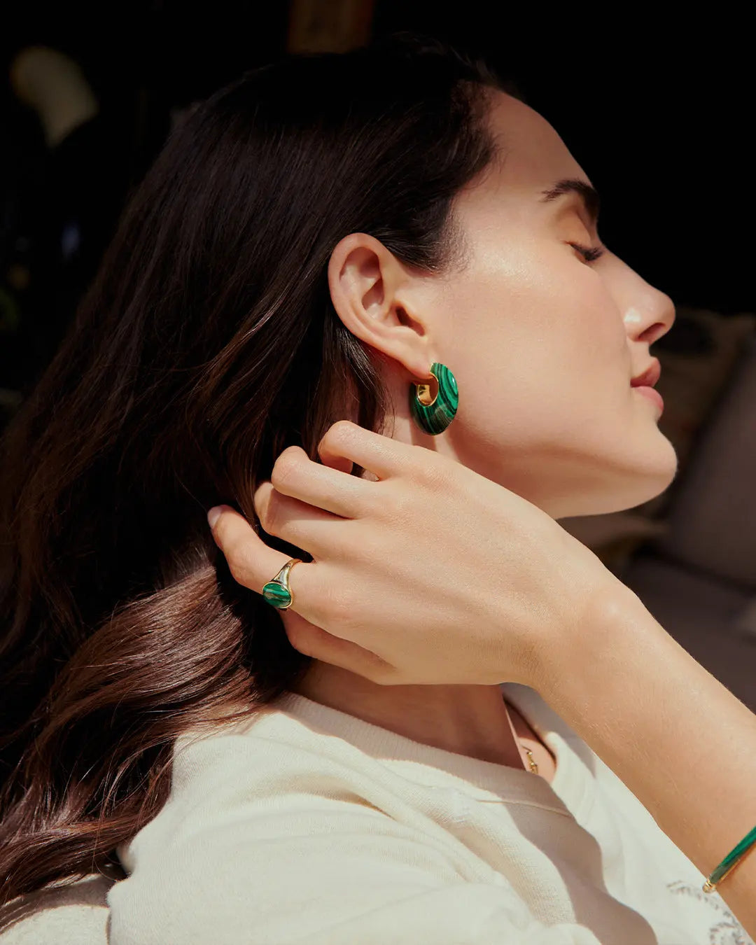 GOR Lou Gemstone ring