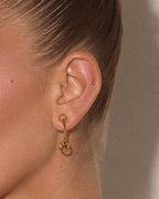LAJ Horsebit Stud Earrings