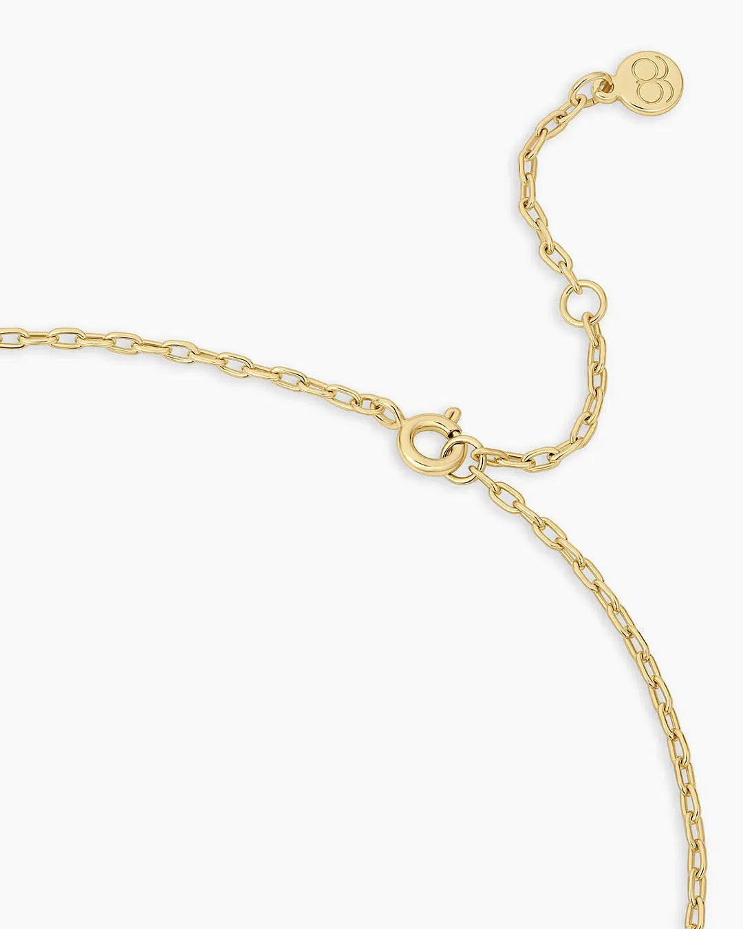 GOR Heart Padlock Interlocking Necklace