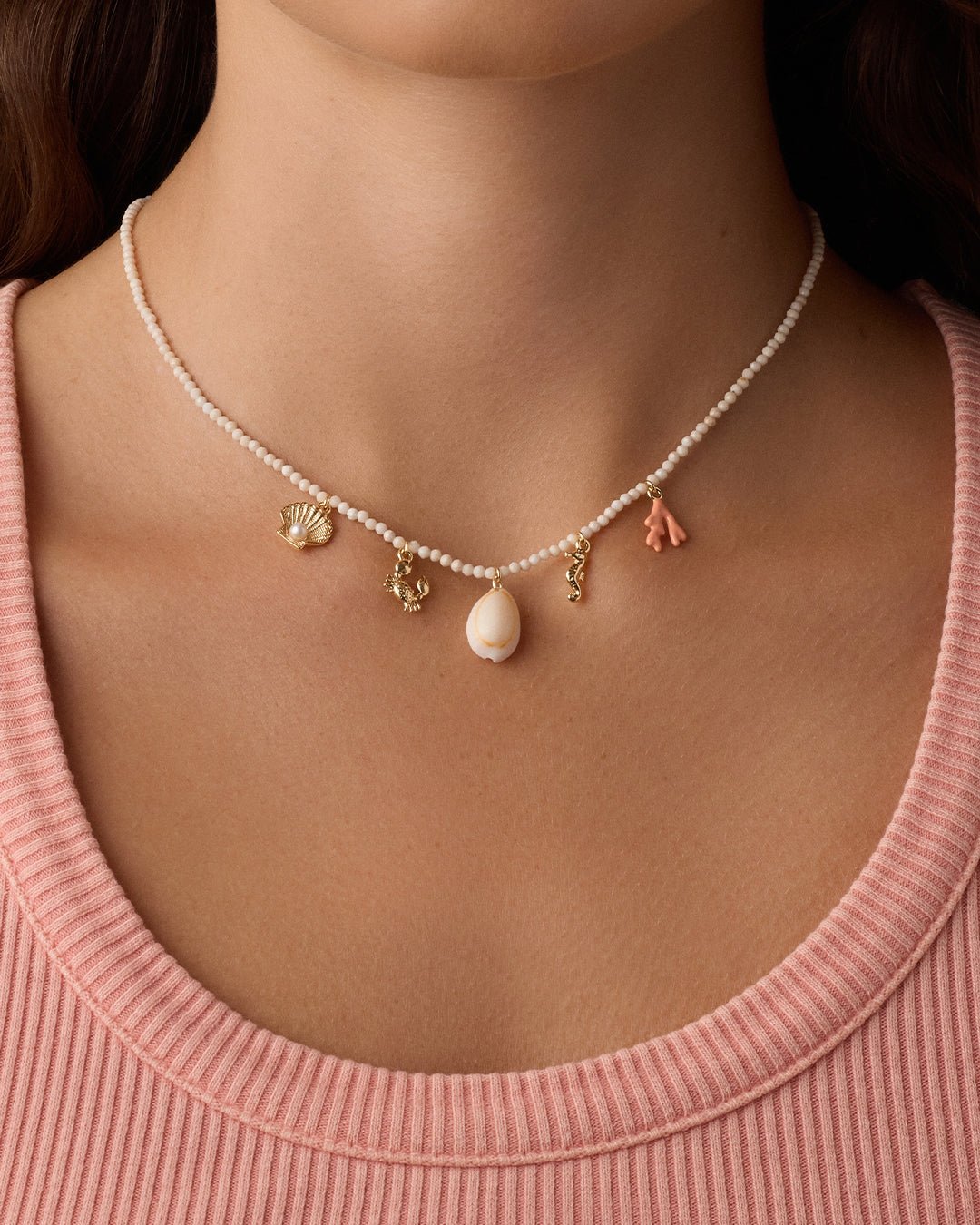 GOR Ocean Mini Charm Necklace