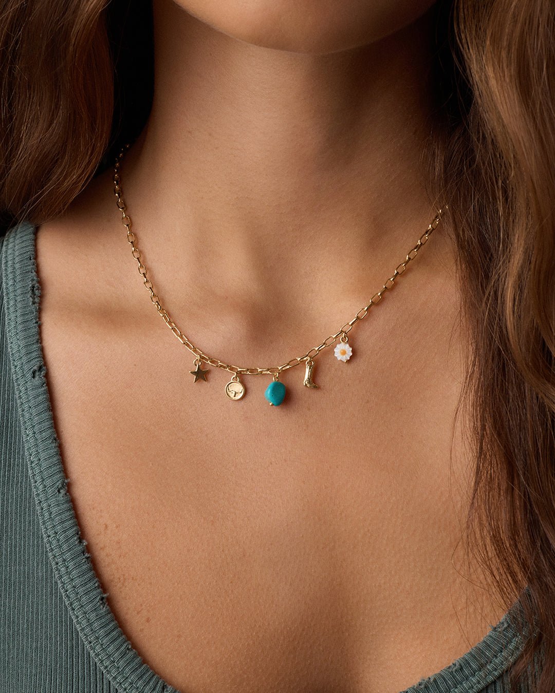 GOR Western Mini Charm Necklace