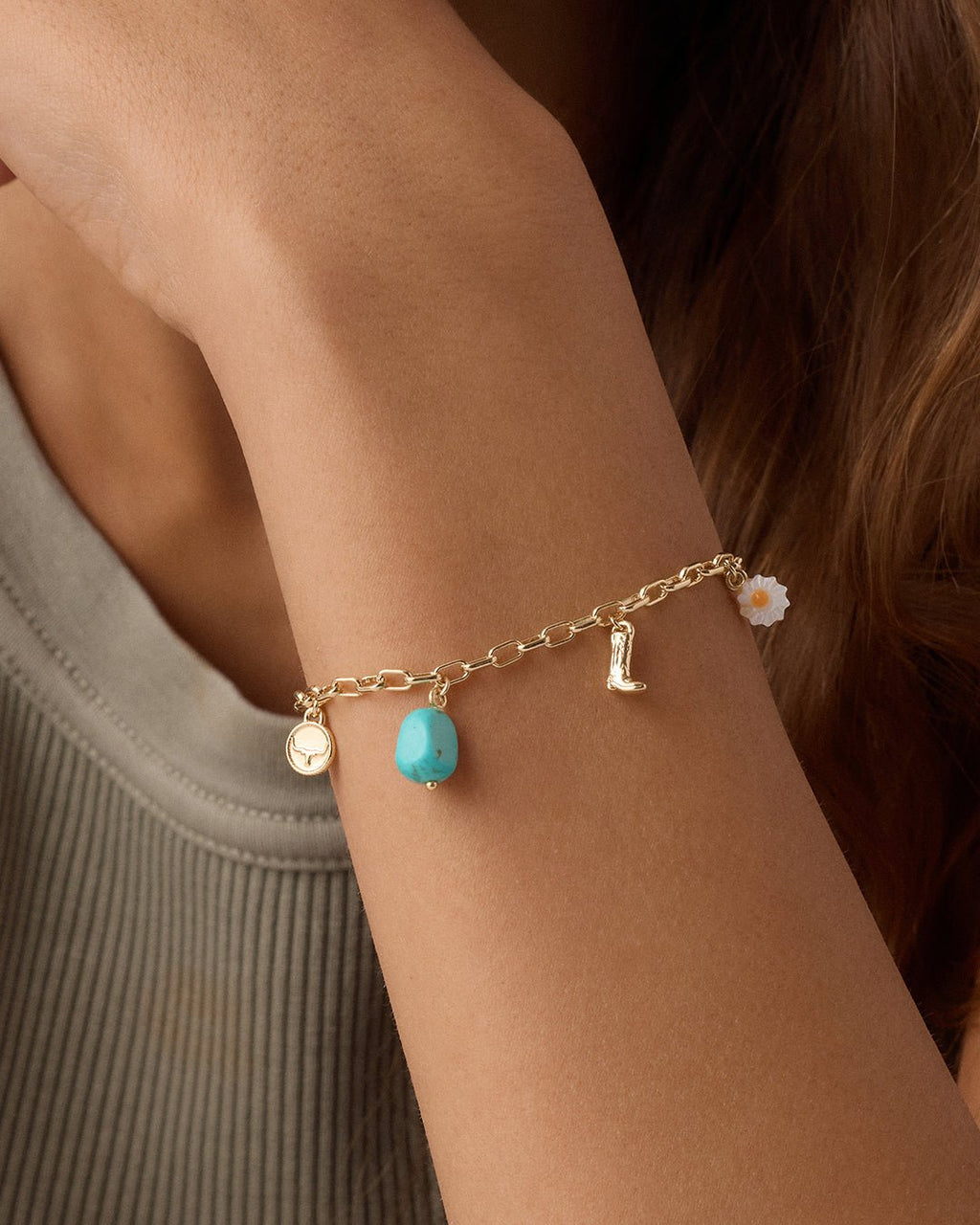 GOR Western Mini Charm Bracelet