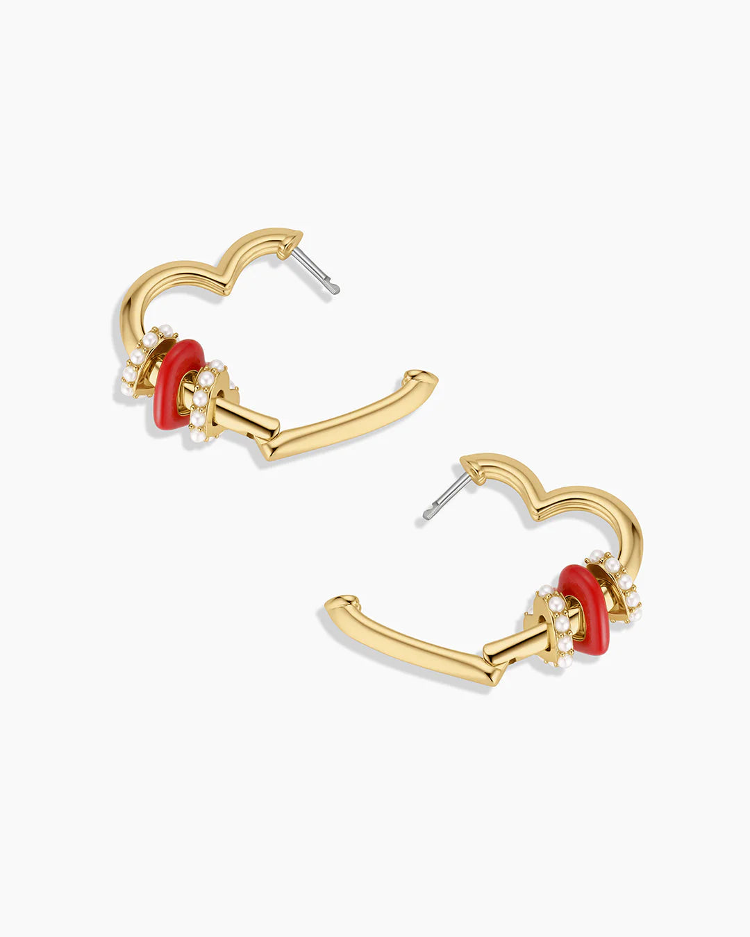 GOR Love Pearl Hoops