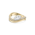 14k Vermeil Bondi Wave Ring